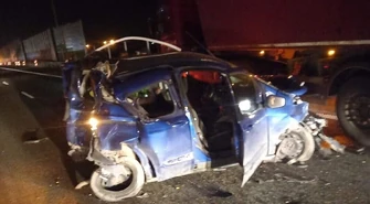 Wypadek na A1 pod Piotrkowem