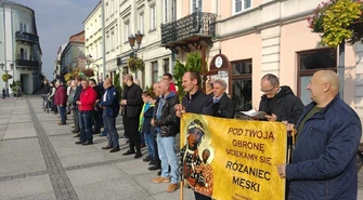 Męski Różaniec przejdzie ulicami Piotrkowa w pierwszą sobotę adwentu