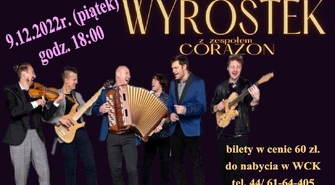 Koncert Marcina Wyrostka wraz z zespołem Corazon