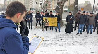 45. Męski Publiczny Różaniec ulicami Piotrkowa Trybunalskiego