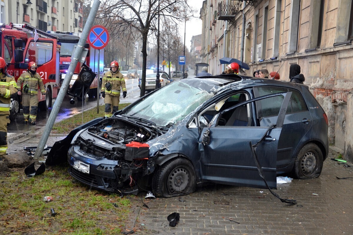 Groźny wypadek w al. 3 Maja