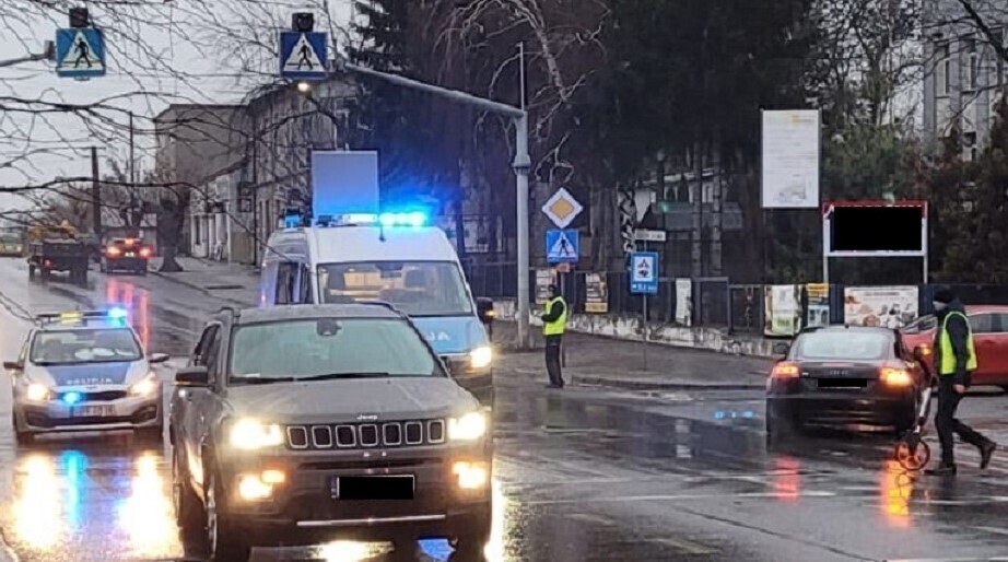 Śmiertelne potrącenie pieszego
