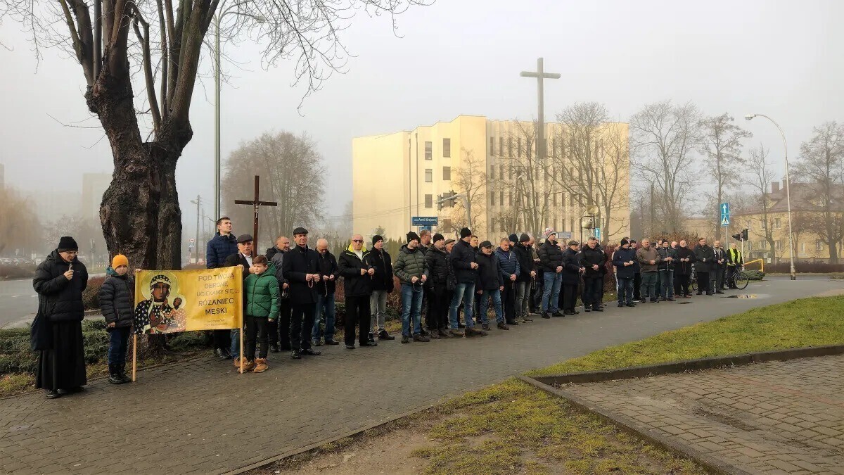 Męski Różaniec przejdzie ulicami Piotrkowa