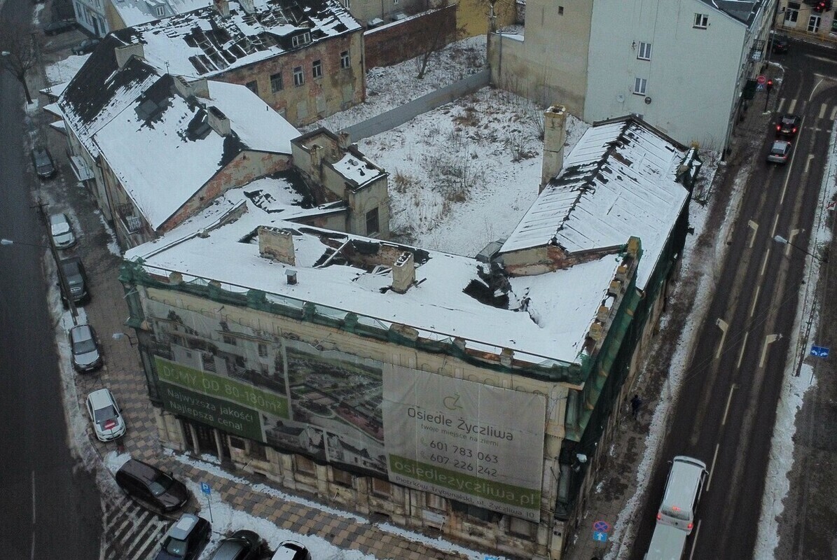 Cegły z Europy sypią się na głowy piotrkowian