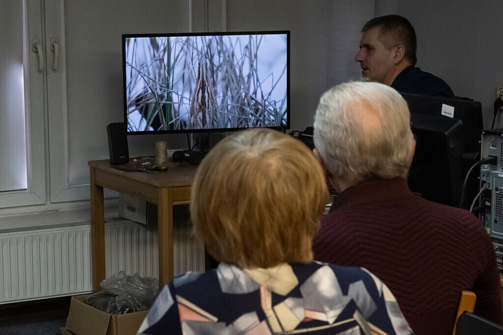 Poznawali tajniki fotografii przyrodniczej