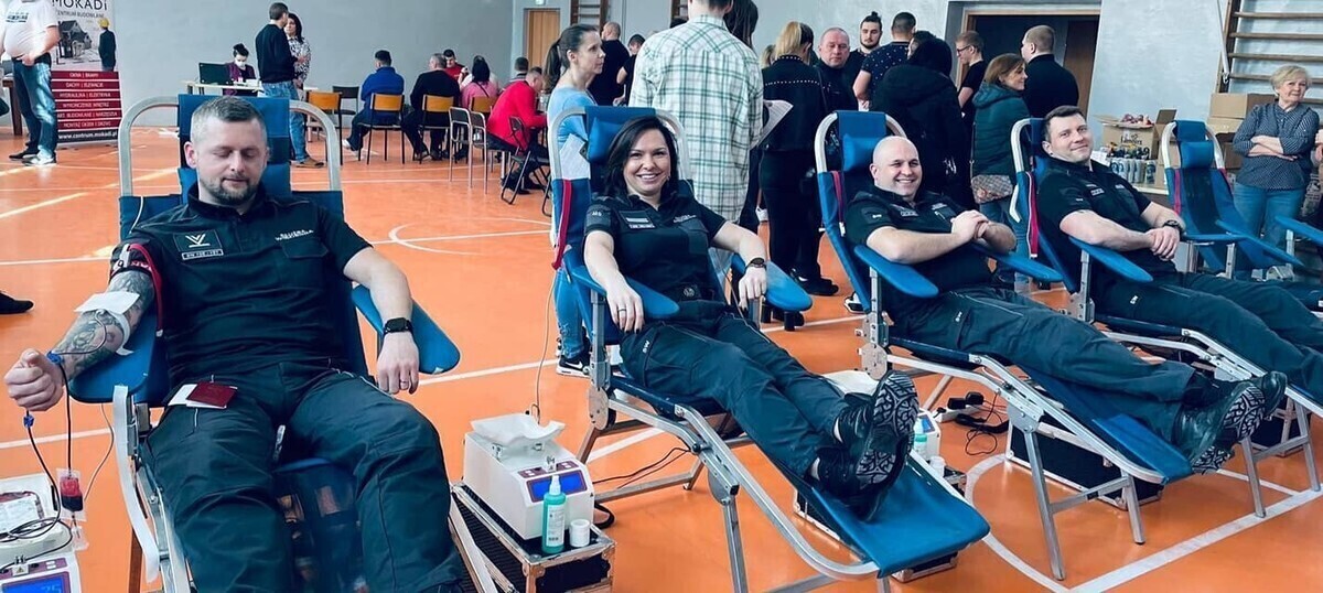 Krwiodawcy pokazali moc