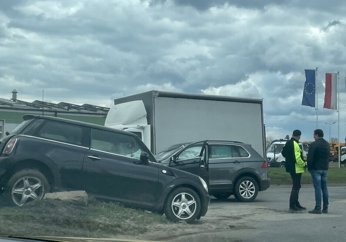 Groźne zderzenie na Żelaznej