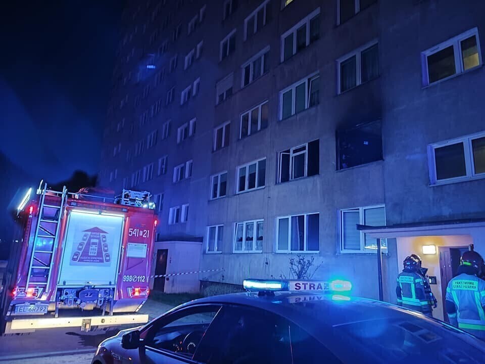 Pożar w wieżowcu. Dwie osoby nie żyją