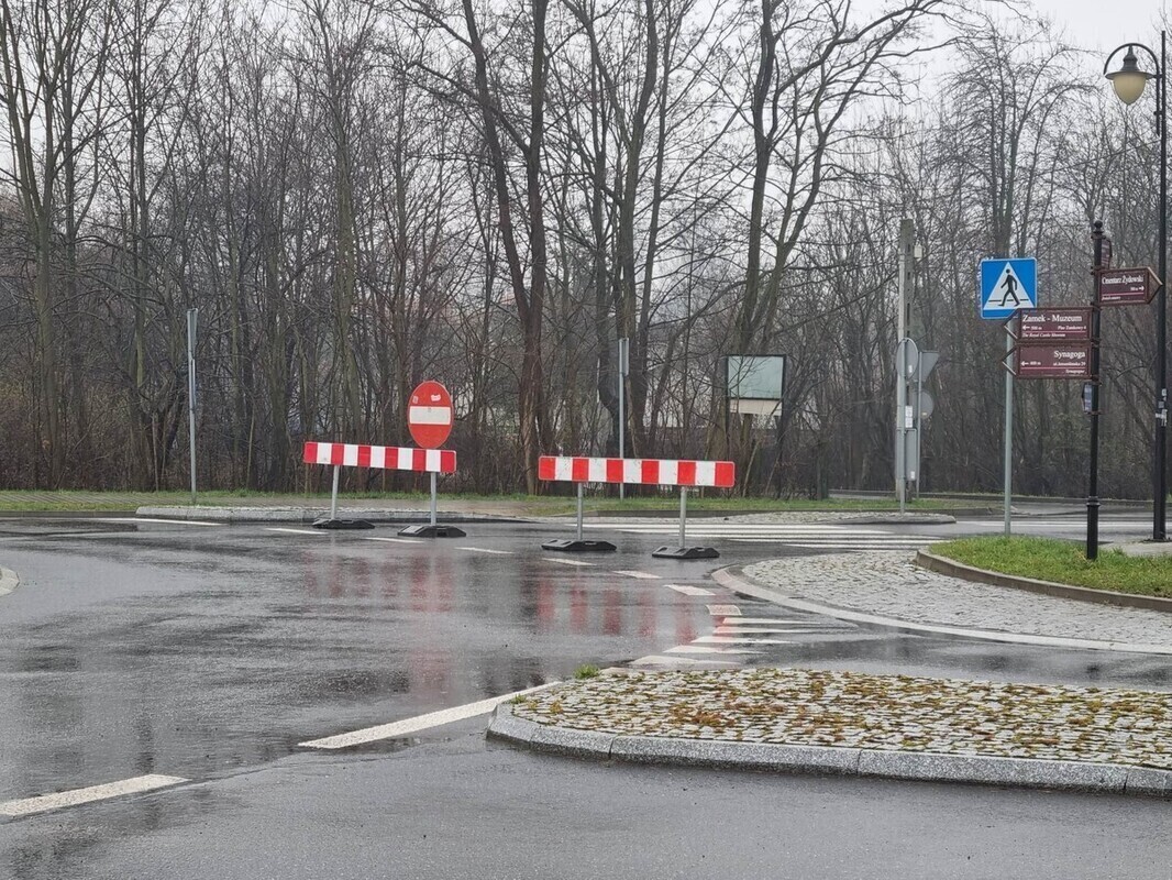 Uwaga Zamknięta ul. Partyzantów