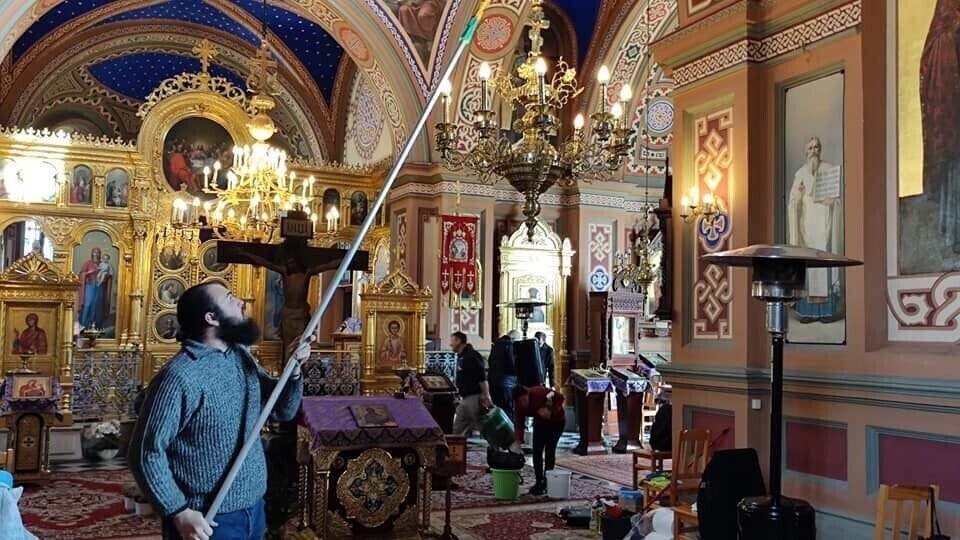 Posprzątali przed świętami