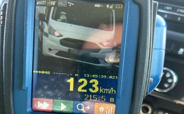 Pędził 123 kmh w terenie zabudowanym