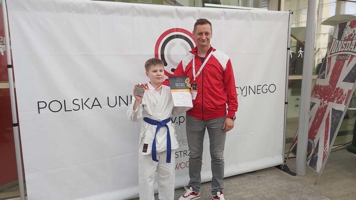 Wywalczył srebro w Mistrzostwach Polski