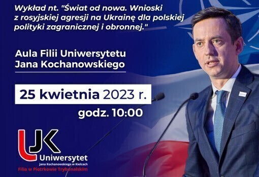 Minister Marcin Ociepa z wykładem w filii UJK