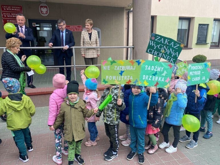 Przedszkolaki z Wolborza świętowały Dzień Ziemi