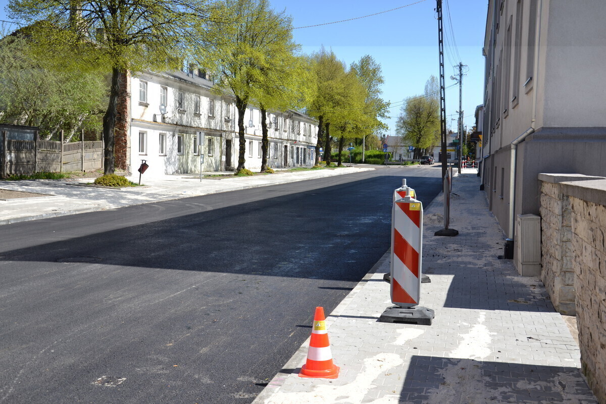 Na Wojska Polskiego prace wrą