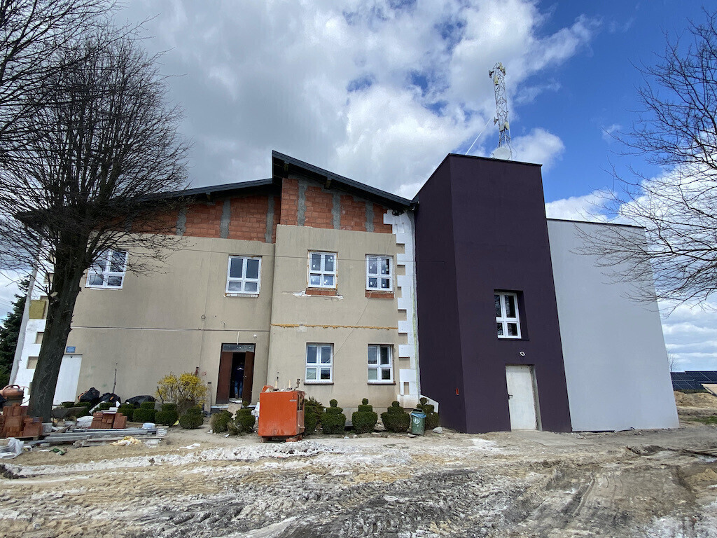 Remont szkoły idzie pełną parą