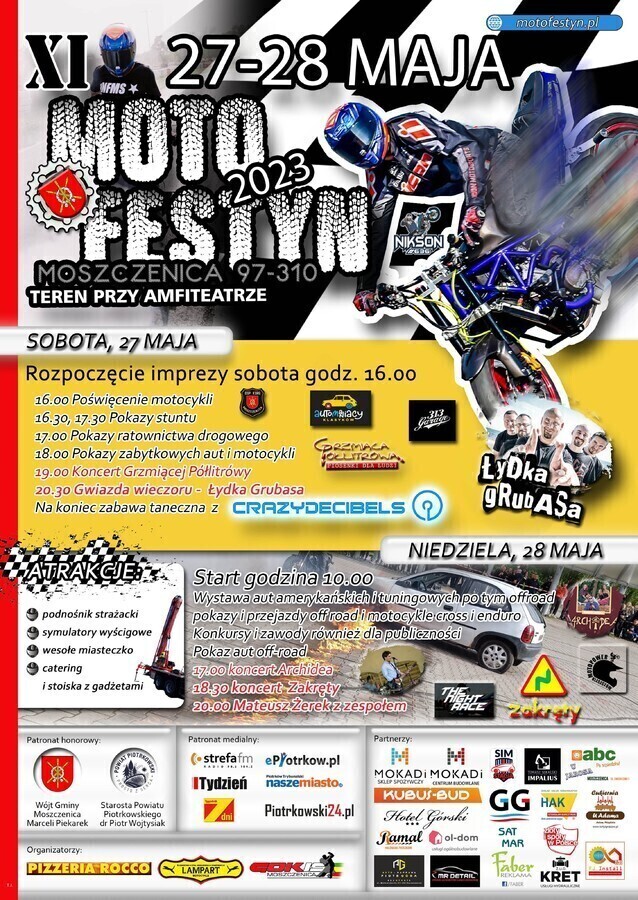 Moszczenicki Motofestyn już w ten weekend