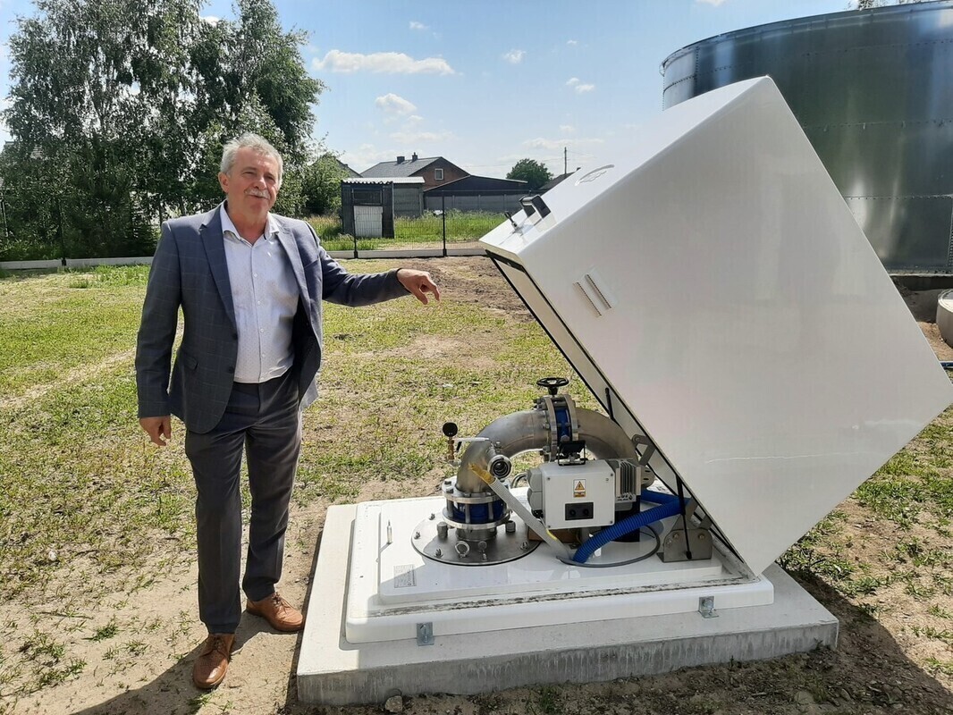 Ujęcie w Uszczynie na ostatniej prostej