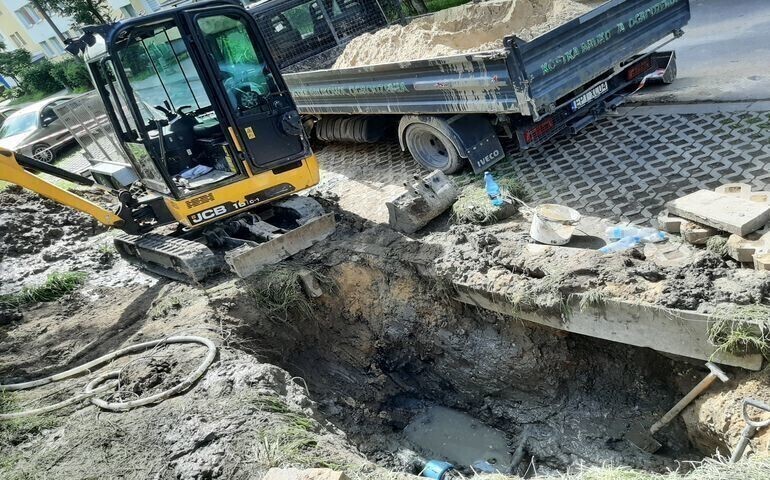 Przyłącze zostało naprawione