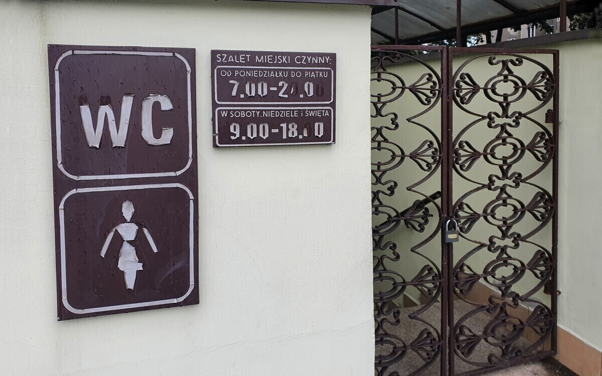 Toaletowi złodzieje w rękach policjantów