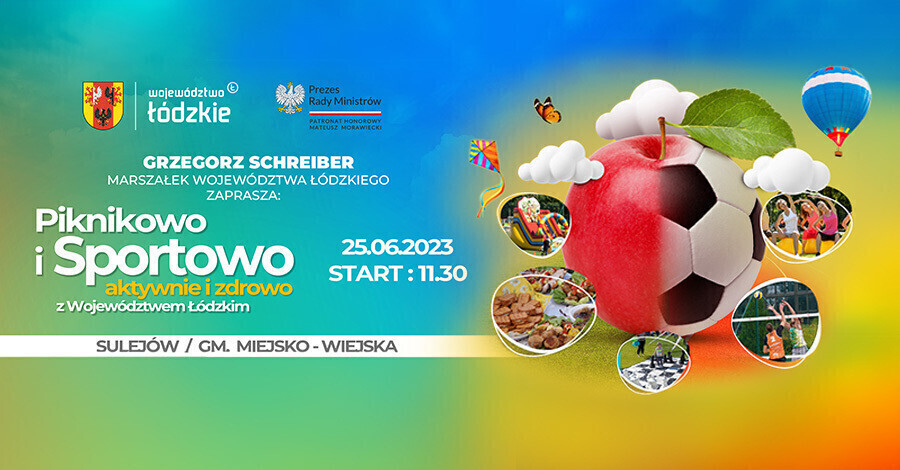 Piknikowo i Sportowo Aktywnie i Zdrowo z Województwem Łódzkim