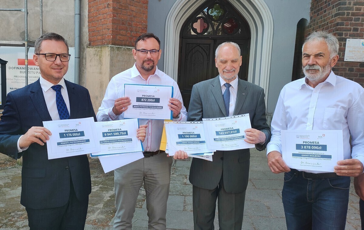 Duże pieniądze na remont zabytków w Piotrkowie i regionie