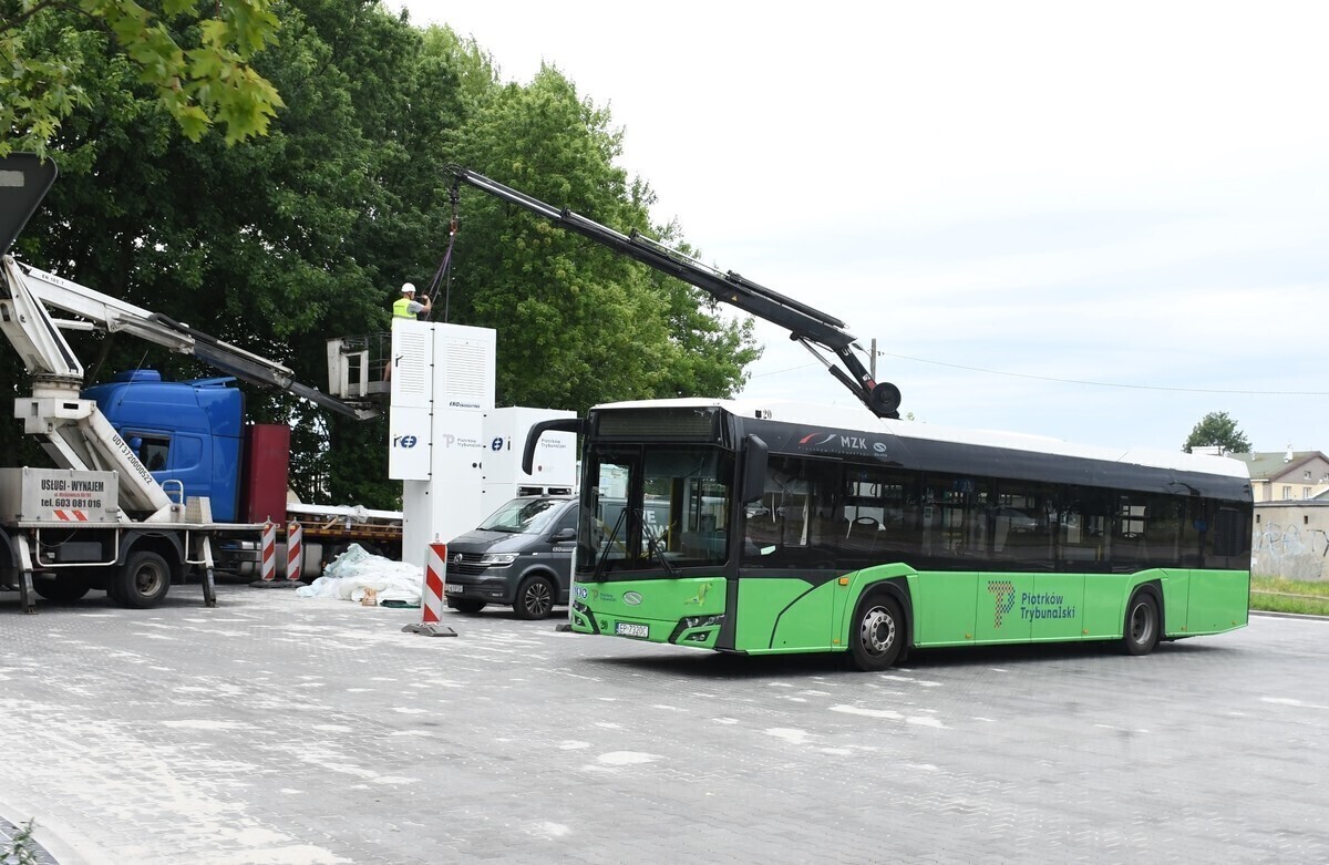 Ładowarki naładują autobusy