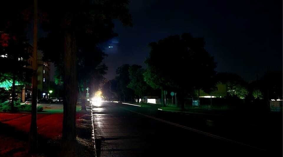 Poważna awaria. Nie ma oświetlenia