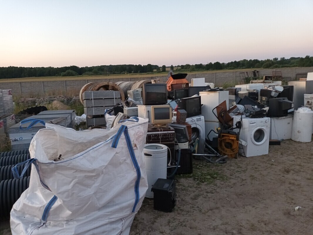 Zebrali tony elektrośmieci