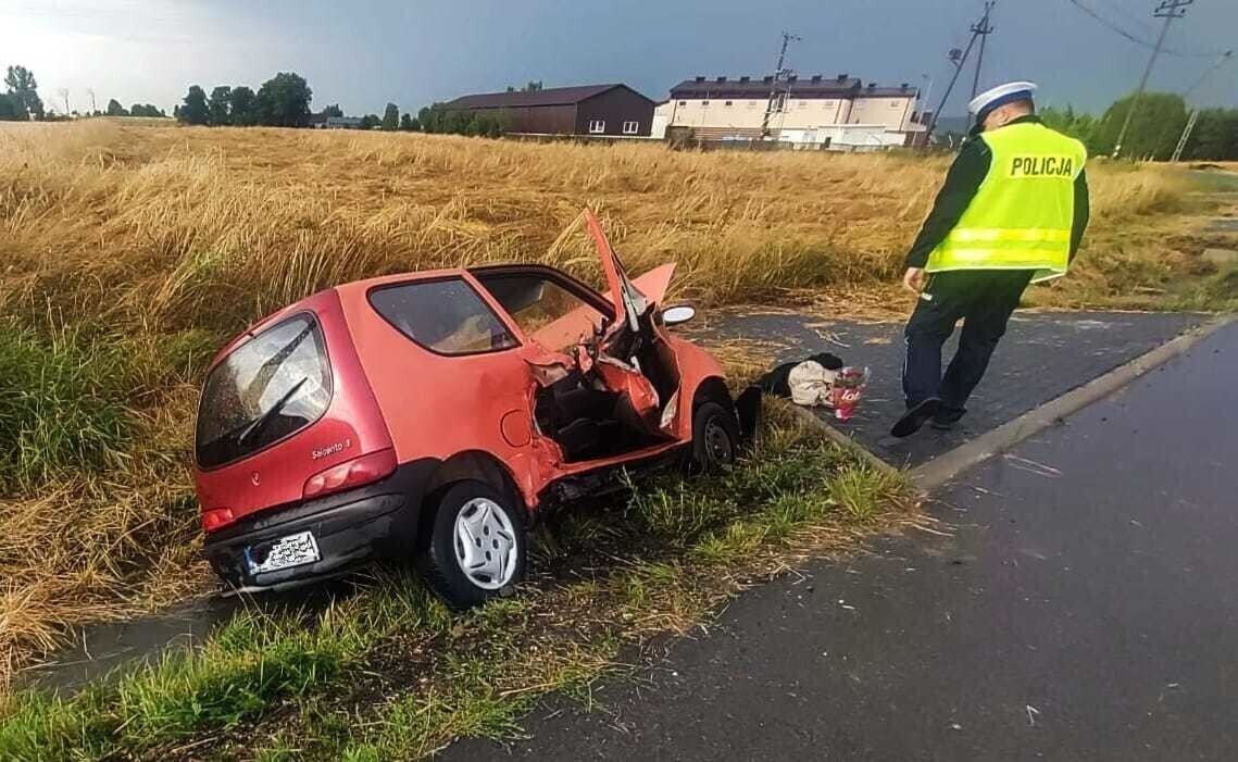 Seicento w rowie. Przyczyną skurcz