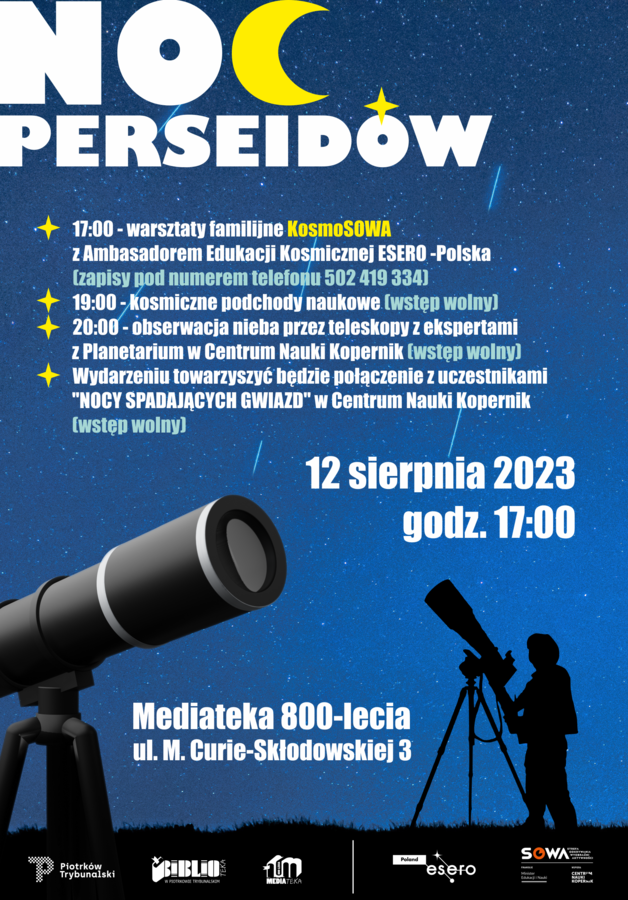 Noc perseidów czyli spadających gwiazd