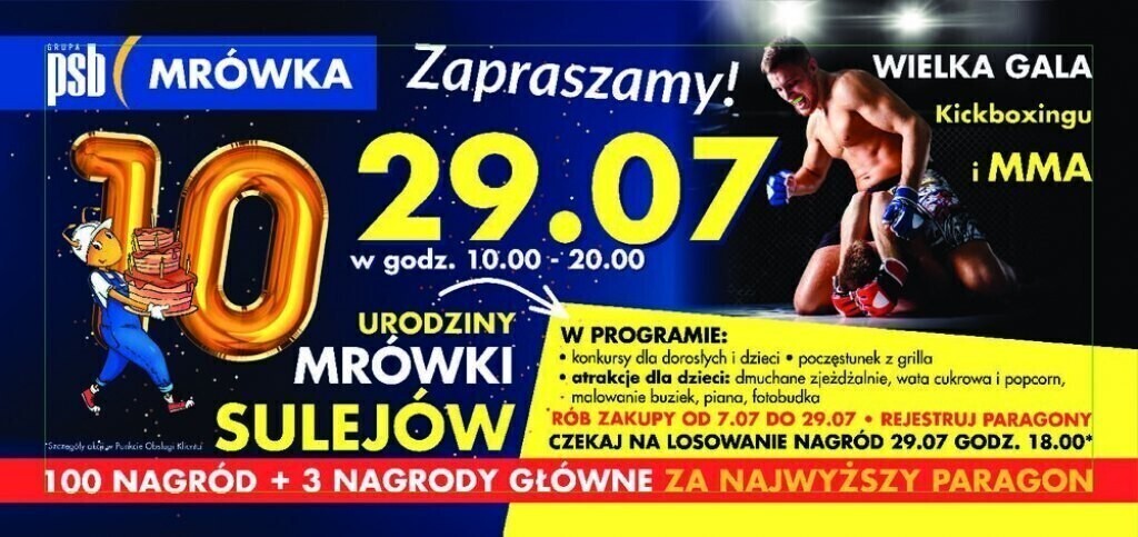 Gala Kickboxingu i MMA w Sulejowie