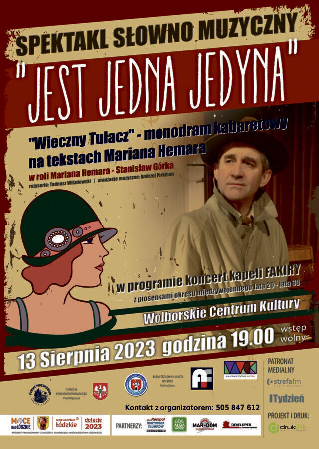 Spektakl słowno-muzyczny Jest Jedna Jedyna