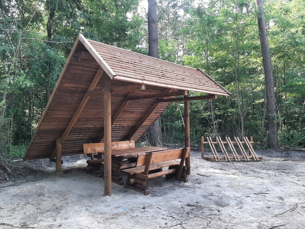 Nowe miejsca wypoczynku wyrastają w lasach jak grzyby po deszczu