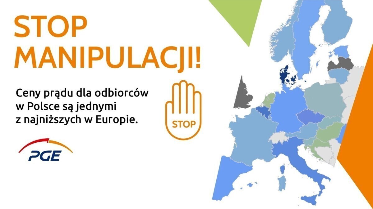Stop manipulacji - PGE startuje z kampanią informacyjną dotyczącą cen energii