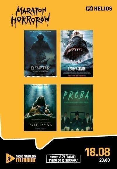 Już w piątek maraton horrorów