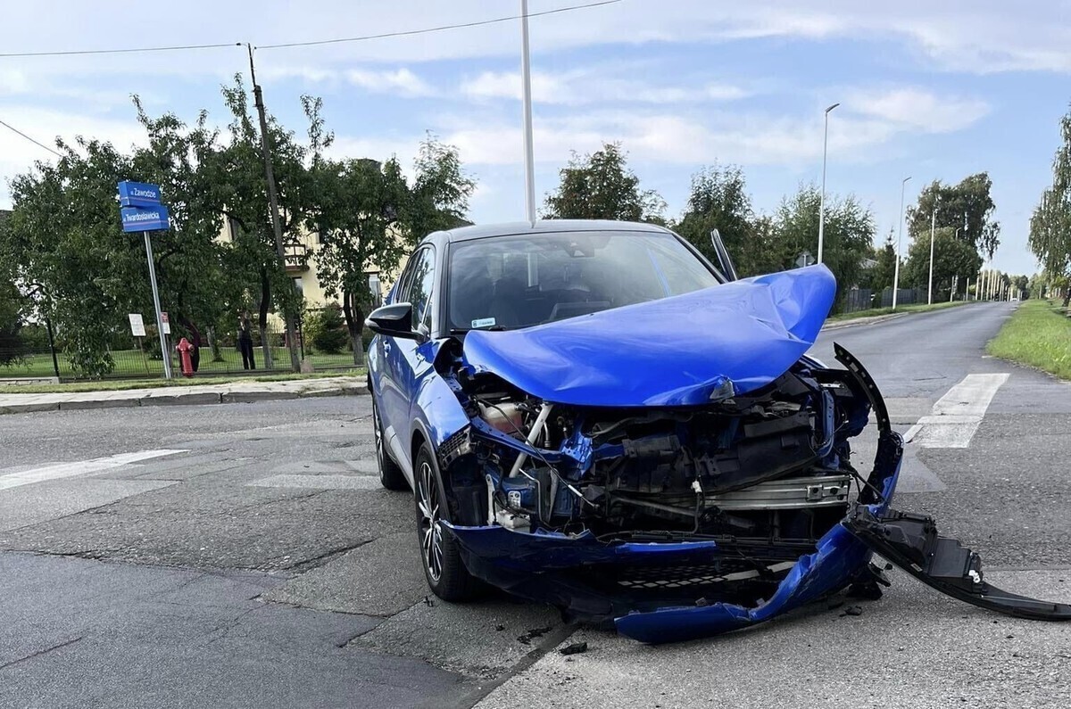 Kolejny wypadek w Piotrkowie