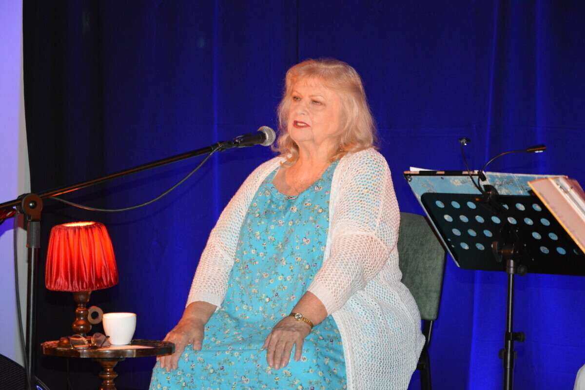 Stanisława Celińska wystąpiła w piotrkowskiej mediatece