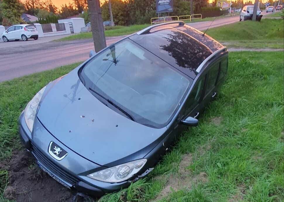 Zderzenie osobówek na Wojska Polskiego