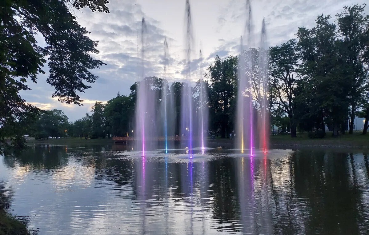 Fontanna wyłączona