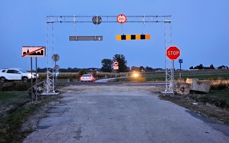 Wjazd w ulicę Moryca otwarty ale nie dla wszystkich