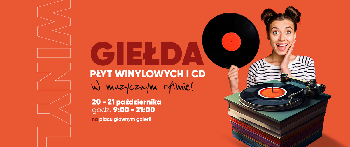 Jesienna Giełda Płyt Winylowych i CD w Focus Mall w Piotrkowie
