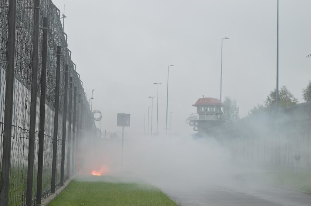 Pożar w Areszcie Śledczym