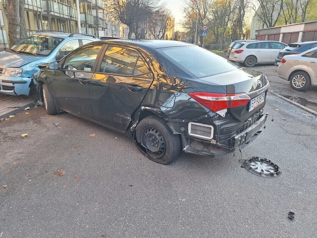 Wypadek na Krasickiego w Piotrkowie