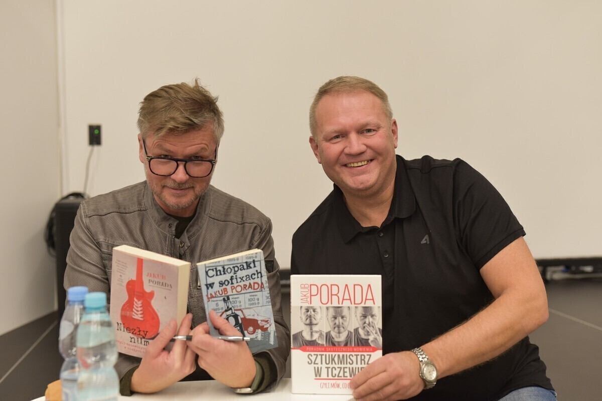 Znany dziennikarz odwiedził Piotrków