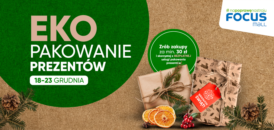 Wielka akcja EKO pakowania w Focus Mall w Piotrkowie