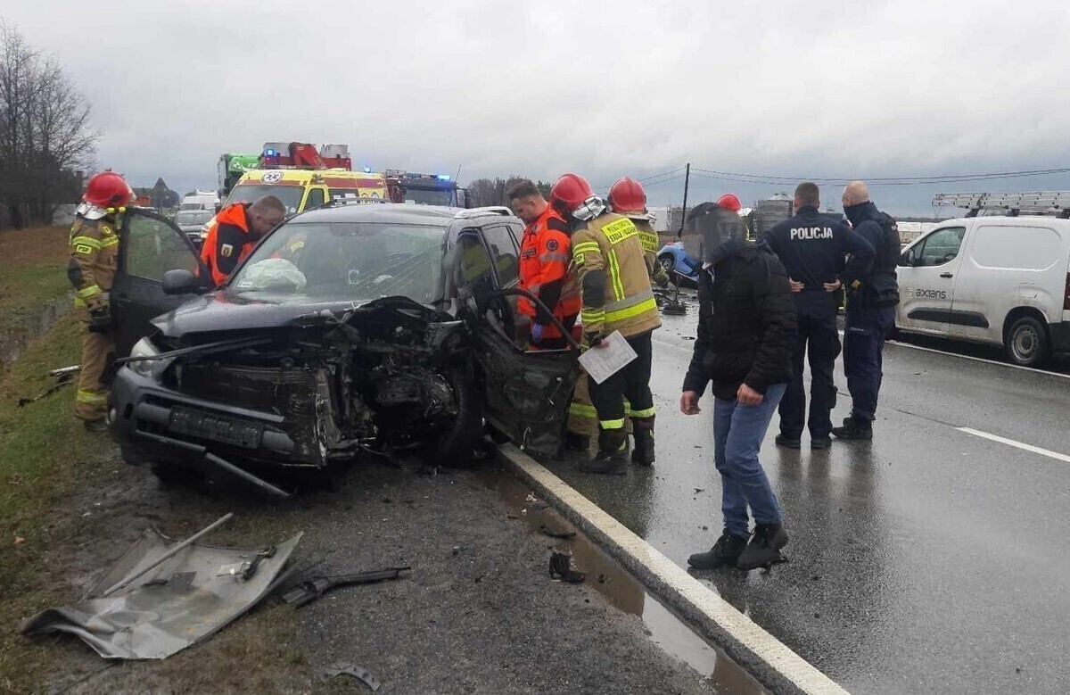 Groźny wypadek w Jarostach