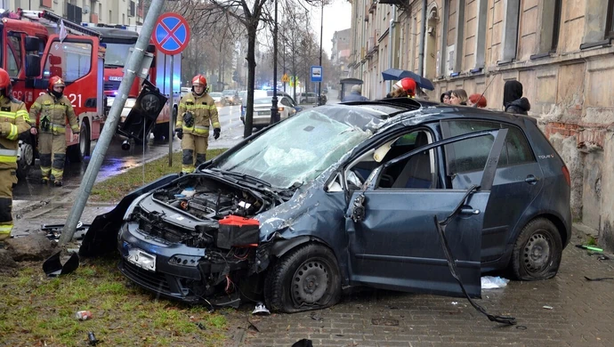 Groźny wypadek w al. 3 Maja