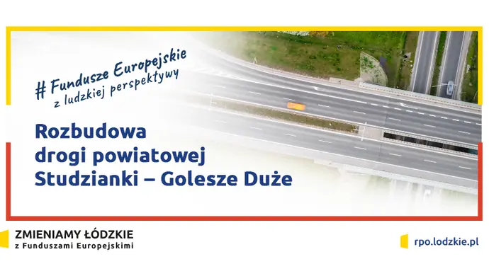 Rozbudowa drogi powiatowej Studzianki &#8211; Golesze Duże