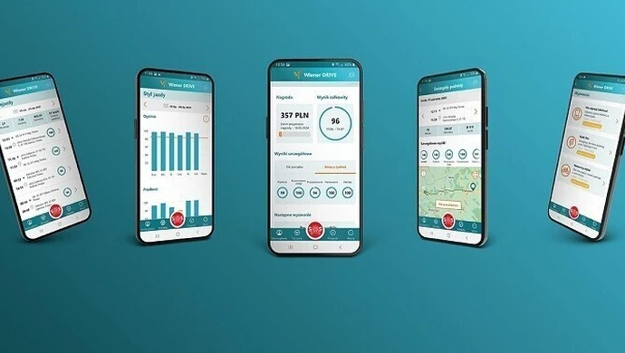 Za bezpieczną jazdę otrzymasz do 30% składki ubezpieczenia. Wiener z nową aplikacją dla kierowców